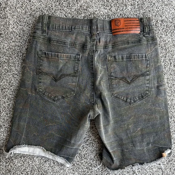 Born Primitive FLEX STRETCHY JORT 7" (Tiger Stripe) - Picture 2 of 2